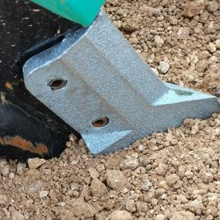 尖铸加器钢耐磨沟农哈哈玉米播种机配件重型开耐磨强犁尖