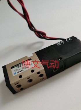 M17.向五S换DC24VV5 二通阀Y电磁阀1位SW