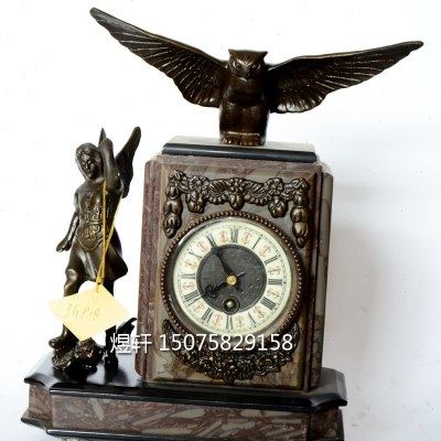 钟表理石铜铸机械座钟|别墅样板间装饰|老式仿古机械上弦钟|苏钟,家居饰品,挂钟,淘宝优惠券,粉丝福利购,淘宝优惠卷