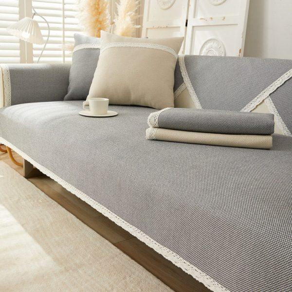 棉麻沙发垫新款2024布艺亚麻盖布防滑四季通用老粗布灰色坐垫套罩,居家布艺,沙发垫,淘宝优惠券,粉丝福利购,淘宝优惠卷