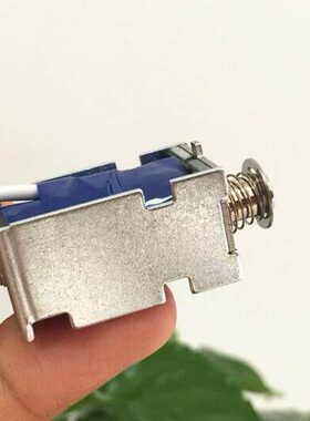 推拉电磁铁m5m式行自保持双向冲电磁铁用程锁脉4.