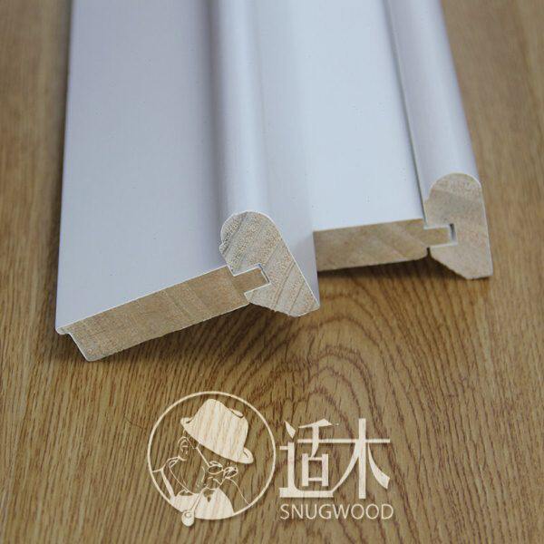 收实木木线条0墙裙边级组合线白色木相框护墙板 E 欧式线腰线适