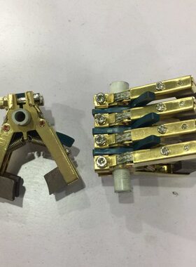 2径644路2路204 孔碳刷铜12*形人电碳刷架10环架组MM环J20字*