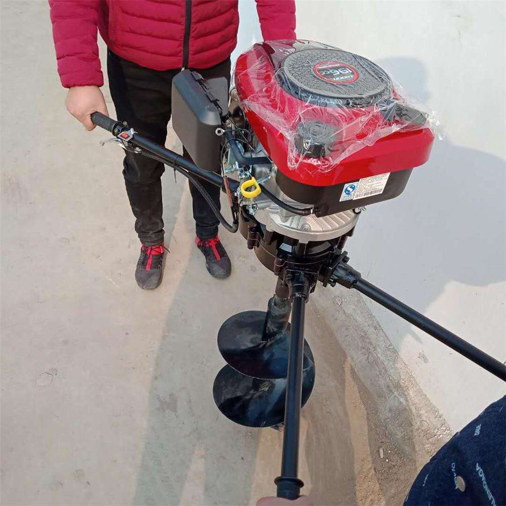 零售多功能汽油镐移树机绿化植树挖坑机园林种植栽树机厂家