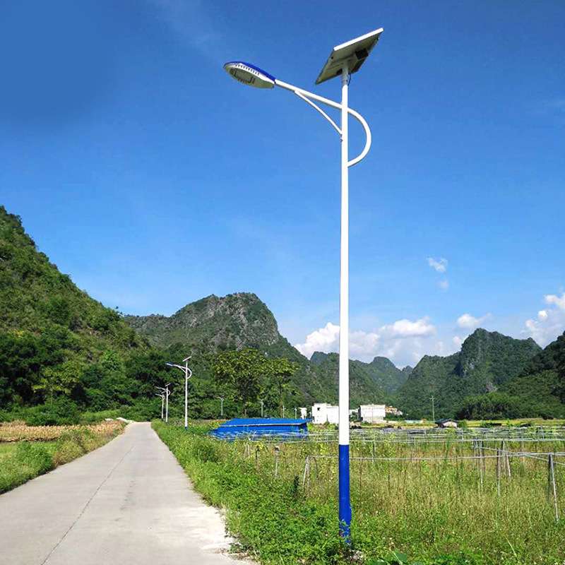 LED太阳能路灯6米新农村亮化专用美丽乡村市政道路工程照明厂家