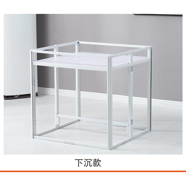 超市货架展示架堆头新品陈列展柜商场折叠展示桌商场促销台花车