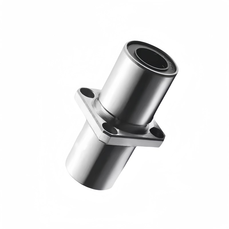 直线轴承中型中间带方法兰LMP12-d6 8 10 12 13 16 20 .25 30