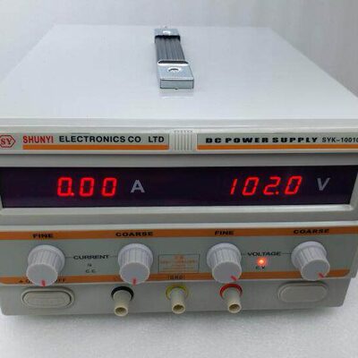 顺亿SYK10010D恒压恒流高精度直流稳压电源100V10A电镀实验恒流源