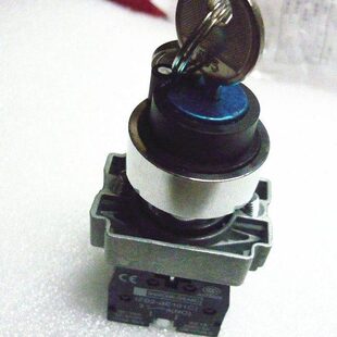 BG21C 高品质上海淳博钥匙2档 转换开关 一个常开XB2 101C22mm