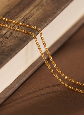 【店铺专属】18k金抽拉珍珠链  长约50cm【QL06567】