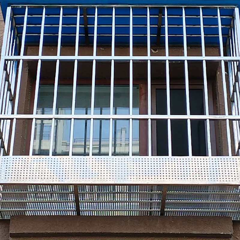 窗户防盗网304不锈钢防护窗防护栏防坠落免焊接免打孔防撬围栏