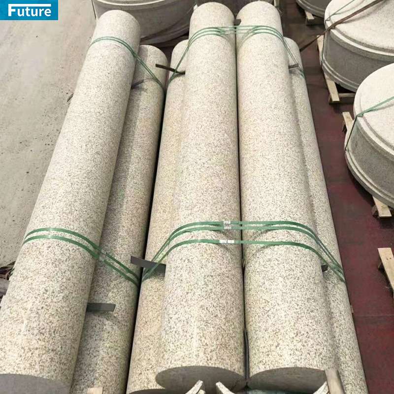 大理石线条圆柱 别墅酒店装修工程石材成品 罗马柱门窗套厂家直销