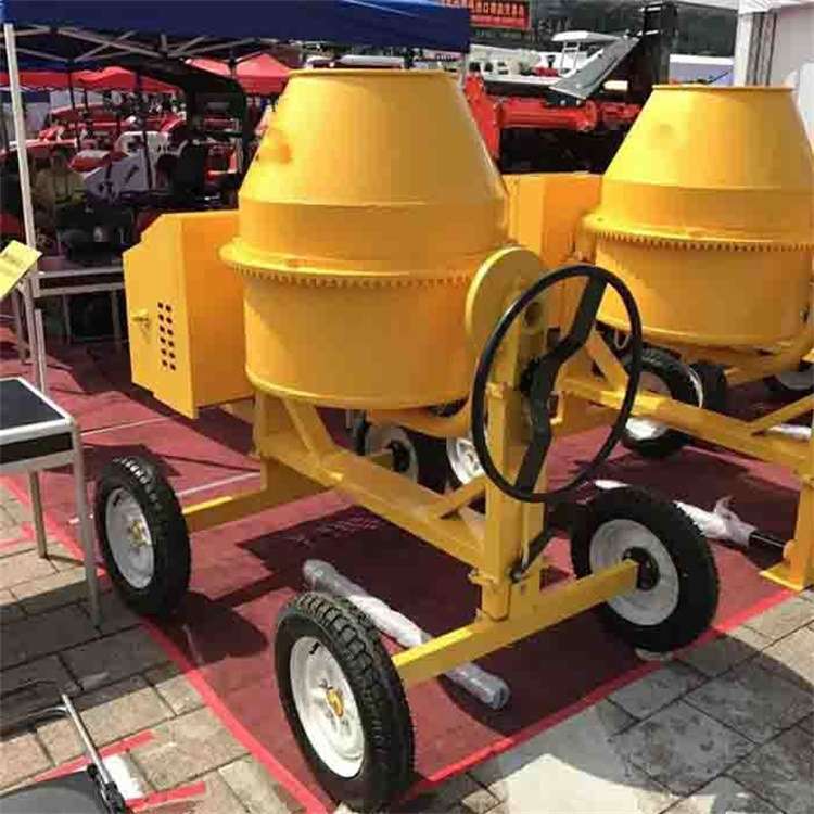 圆桶混凝土搅拌机可移动柴油动力搅拌机小型水泥砂浆搅拌机