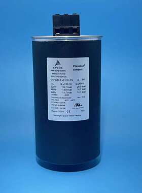 EPCOS MKK525-D-16.7-02 3*64.6UF 525V 爱普科斯 三相交流电容器