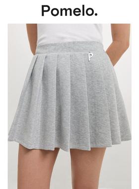 Pomelo 百褶裙 - 浅灰色
