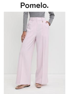 Pomelo 阔腿裤 - 黑色