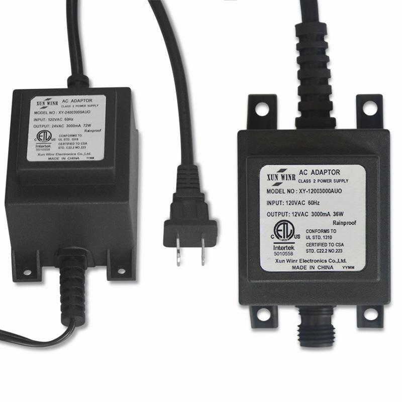 LED电源电子防水变压器 SAA防水电源 12V3A线性电源 火牛充电器