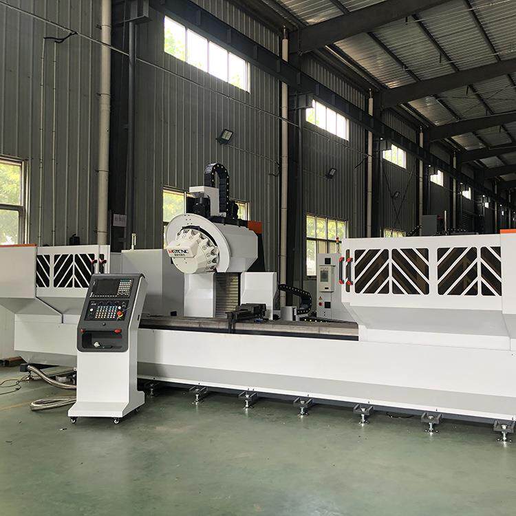 型材数控铣床加工中心钻打孔机长条工业型材3轴数控复合加工中心