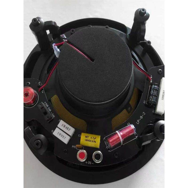 8寸无边框重低音吸顶喇叭背景音乐系统定阻同轴家庭音箱