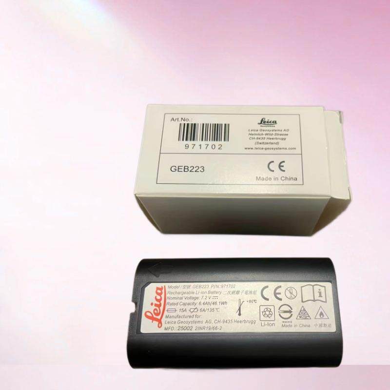徕卡GEB223全站仪防爆电池销售 性能优秀可充电耐用锂电