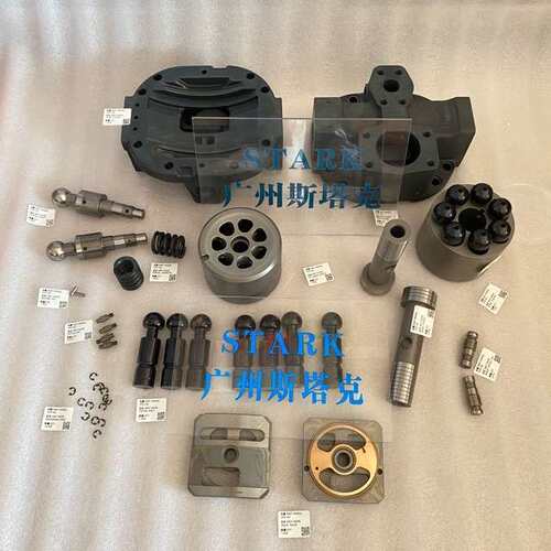 HPV116和HPV145液压主泵备件EX300和ZX330双配油盘后盖中心轴柱塞