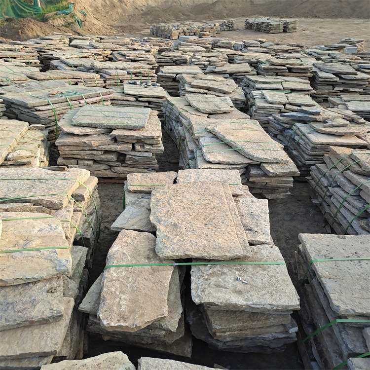 台阶踏步老石条 垒墙头老石块天然花岗岩仿古做旧石板铺地老石板