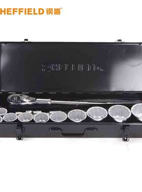 钢盾(SHEFFIELD)S010015多功能汽保工具箱15件19mm系列公制组套
