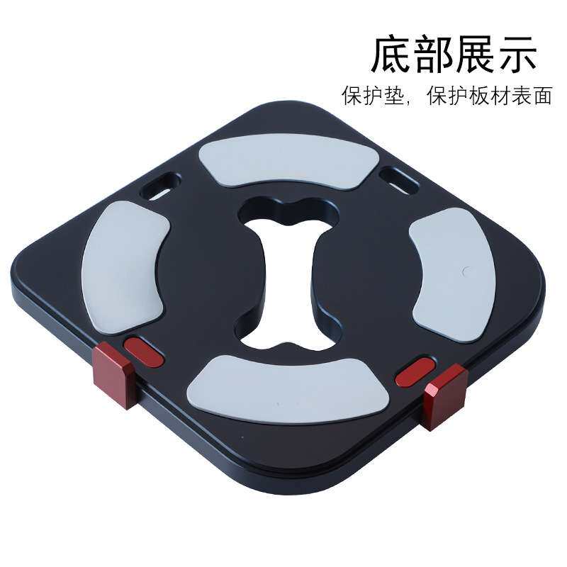 圆角模板R规铝合金圆弧模具可限位木工仿形倒角修边快速雕刻靠模