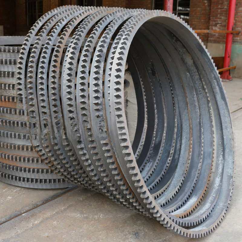 JZC350/400/450搅拌机齿圈混凝土滚筒外齿圈大齿圈外齿条齿轮圈配