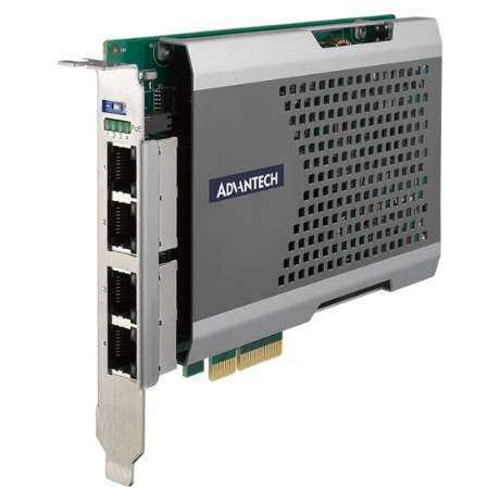 研华　PCIE-1674E-BE 4端口PCI Express PoE+GigE视觉帧抓取