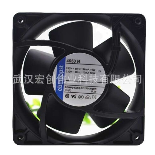 4650N-465 德国EBM耐高温散热风扇 230V 120*120*38mm