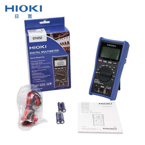 （HIOKI）DT4252 数字万用表高精度背光手持式真有效值万用表
