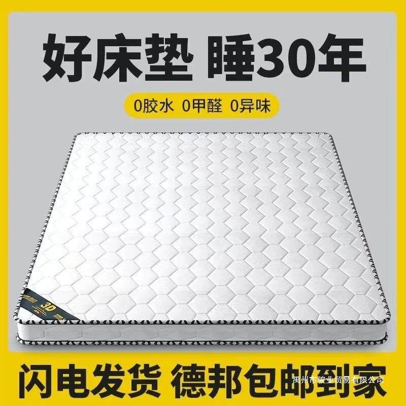 天然椰棕床垫硬垫.护脊棕垫榻榻米垫子可折叠出租房用棕榈床垫