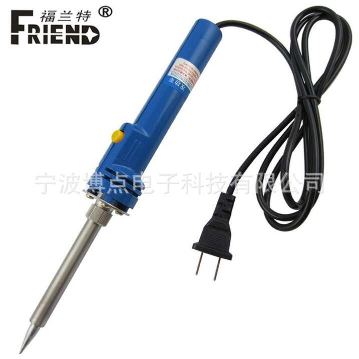 福兰特电子焊接维修工具双功率胶柄电烙铁F981 20W-130W电烙铁