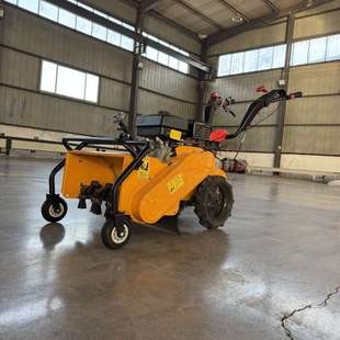 毛里求斯农田杂草碎草还田机 除草碎草旋耕新型乘坐式园林除草机