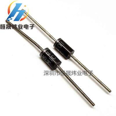 整流二极管 1N5400  IN5400  3A 100V 直插 长脚大功率 线径1.0