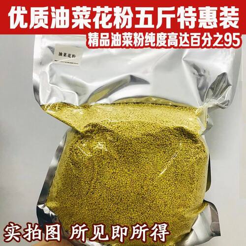 2025青海油菜花粉喂蜂养蜂专用