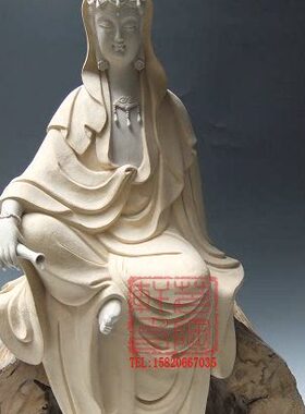 陶瓷工艺品 石湾公仔 观音