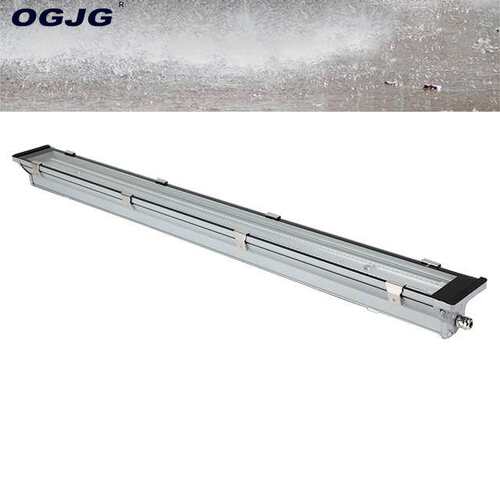 隧道车库工业三防照明灯 LED长条三防灯铝外壳防尘防水灯具防炫光