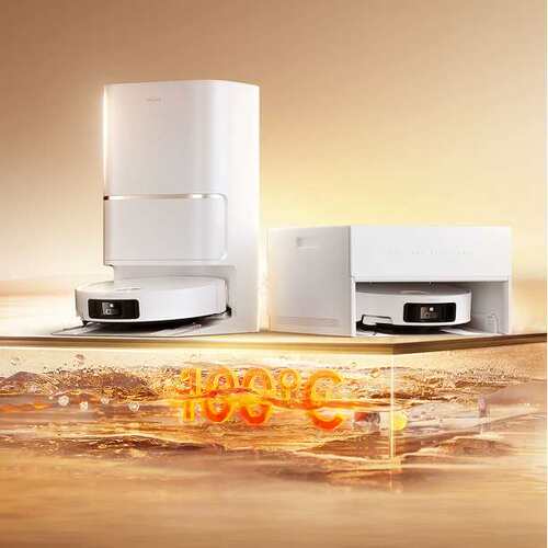 Dreame追觅100°热水洗S50Pro扫地机器人拖地一体自动清洗
