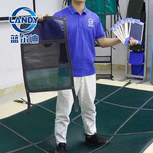 泳池安全罩 承重强泳池防水罩 泳池安全防护网 广州蓝尔迪出品