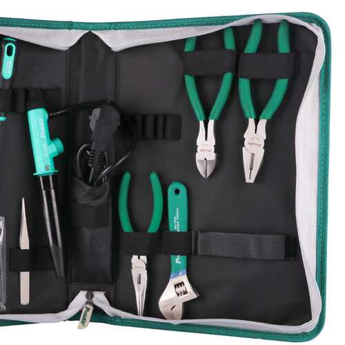 宝工（Pro'sKit）PK-2086G 家用电工工具组套装 常备维修工具13件