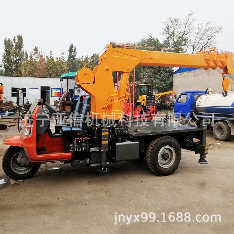 三轮吊车 改装园林绿化移树吊 五征三轮随车吊 四轮吊车