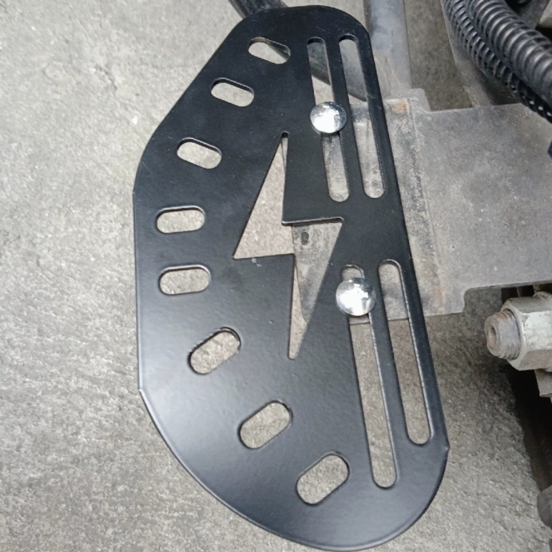 无损直上A8/T90深远电动车009改装后脚M踏后加大加宽踩脚踏板脚蹬