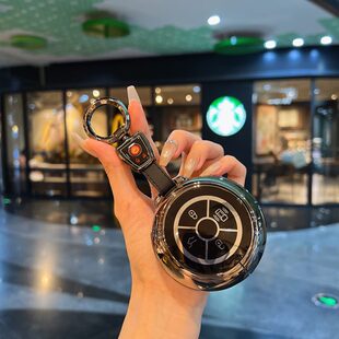 红旗国礼钥匙套金葵花国耀包扣国雅汽车高档金属保护壳 适用新款