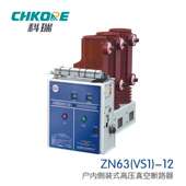ZN63 VS1 式 630A 侧装 户内高压交流真空断路器 T1250