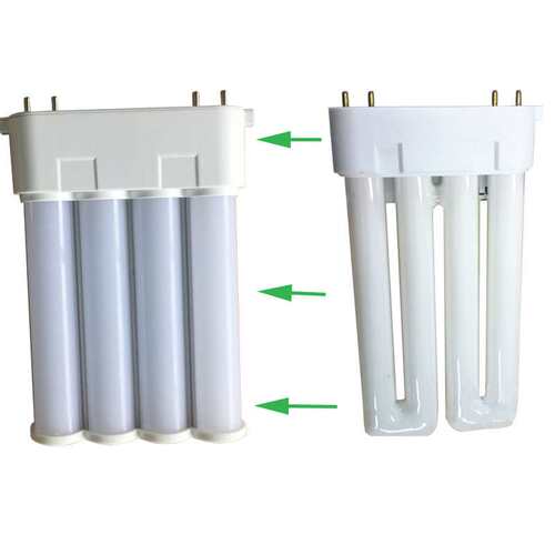 LED 2G10 Gx10 15W 横插 插拔灯4针 CE ROHS宽电压出口品质 GX10Q