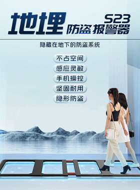 地埋隐藏式服装防盗门声磁EAS58Khz防盗系统厂家直供隐形防盗装置