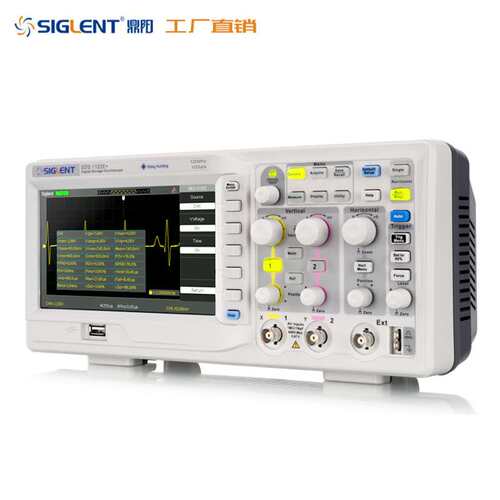 鼎阳示波器SDS1202F+ 双通道鼎阳数字示波器 经济适用示波器