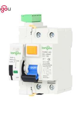 AC型自复式漏电断路器漏电保护器2P63A遥控自动重合闸RCCB跨境RCD